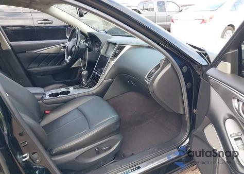 2017 Infiniti Q50 3.0T Premium из США, поврежденный, VIN JN1EV7AR0HM840297